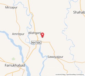 Map of Debpur, Uttar Pradesh