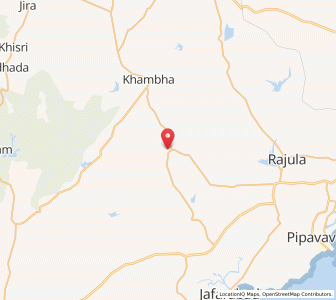 Map of Dedan, Gujarat
