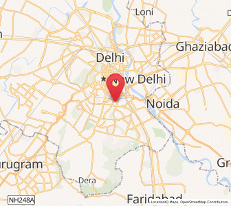 Map of Defence Colony, Delhi