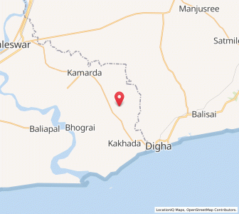 Map of Dehurda, Odisha