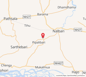 Map of Dekapara, Assam