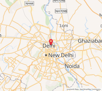 Map of Delhi
