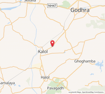 Map of Delol, Gujarat