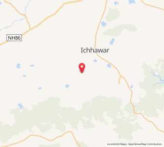 Map of Deodaiya, Madhya Pradesh