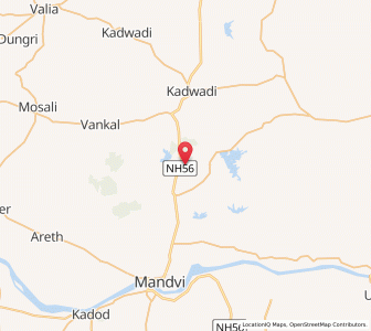 Map of Deogad, Gujarat