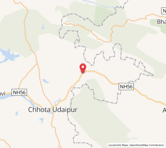 Map of Deohati, Gujarat
