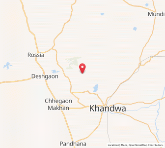 Map of Deolan, Madhya Pradesh