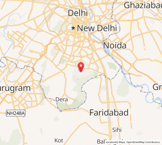 Map of Deoli, Rajasthan