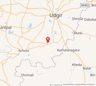 Map of Deoni Buzurg, Maharashtra