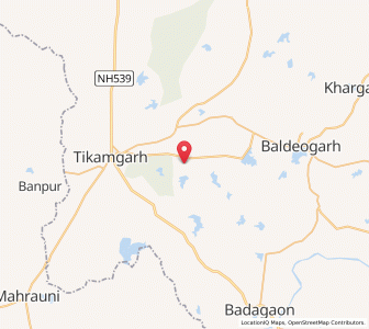 Map of Deopura, Madhya Pradesh