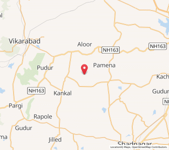 Map of Deorampalli, Andhra Pradesh