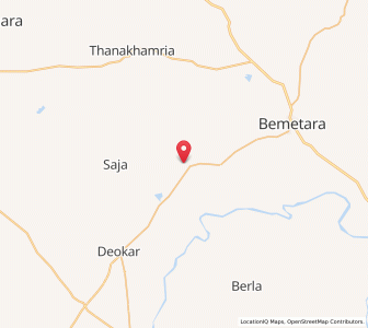 Map of Deorbija, Chhattisgarh