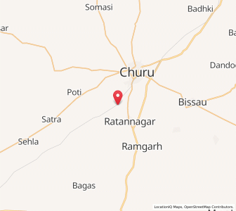 Map of Depalsar, Rajasthan