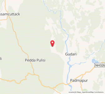 Map of Deppegurha, Odisha