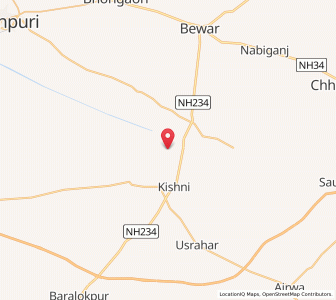 Map of Dera Dungar, Uttar Pradesh