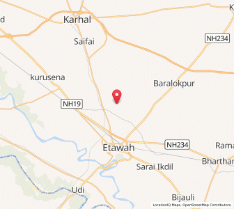 Map of Desan ka Nagla, Uttar Pradesh