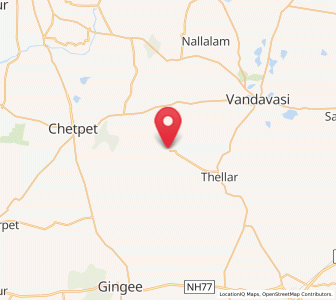 Map of Desur, Tamil Nadu