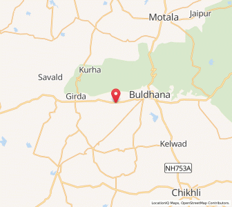 Map of Deulghat, Maharashtra