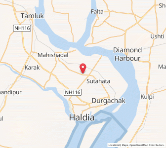 Map of Deulpota, West Bengal