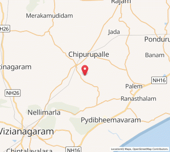 Map of Devada, Andhra Pradesh