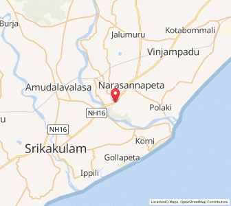 Map of Devadi, Andhra Pradesh