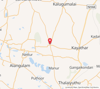 Map of Devarkulam, Tamil Nadu
