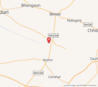 Map of Devganj, Uttar Pradesh