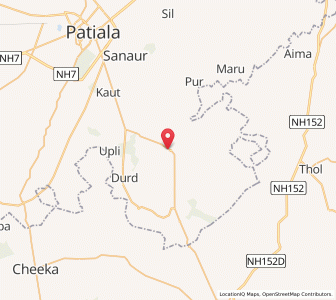 Map of Devigarh, Punjab