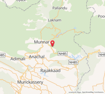 Map of Devikolam, Kerala