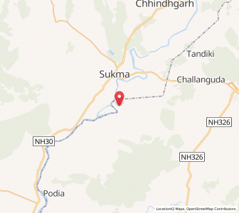 Map of Devipatnam, Chhattisgarh