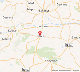 Map of Devla, Maharashtra