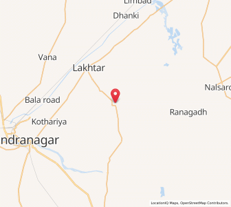 Map of Devlia, Gujarat