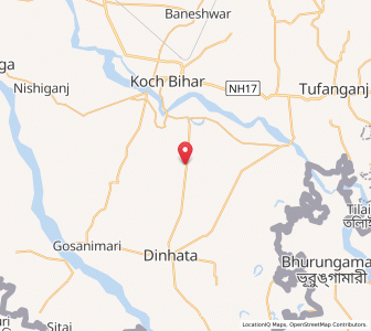 Map of Dewan Hat, West Bengal
