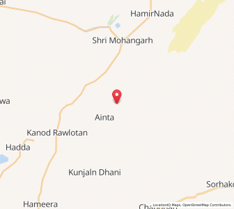 Map of Dewgan, Rajasthan