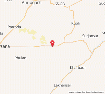 Map of Dhaba, Rajasthan
