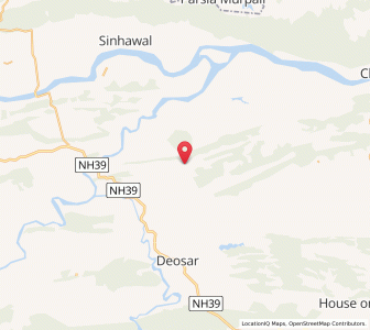 Map of Dhabai, Madhya Pradesh