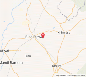 Map of Dhai Kalan, Madhya Pradesh