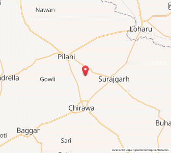 Map of Dhakarwala, Rajasthan