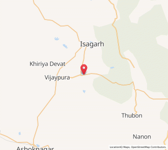 Map of Dhakauli, Madhya Pradesh