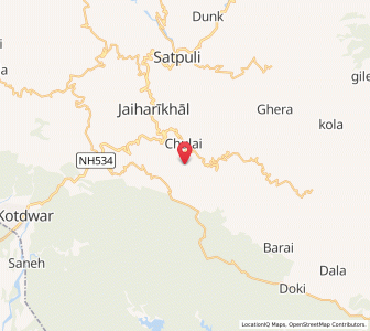 Map of Dhaksuna, Uttarakhand