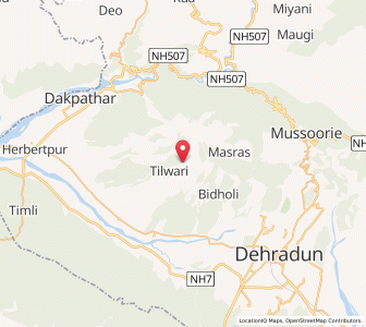 Map of Dhalawala, Uttarakhand