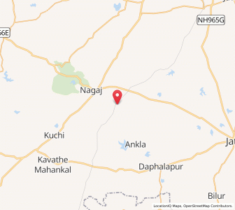 Map of Dhalgaon, Maharashtra