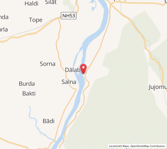 Map of Dhama, Odisha