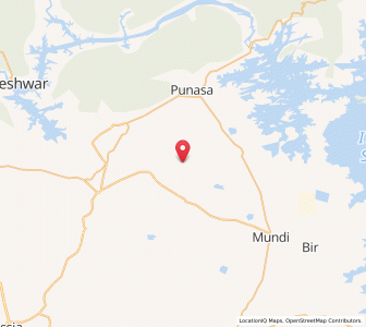 Map of Dhamangaon Buzurg, Madhya Pradesh