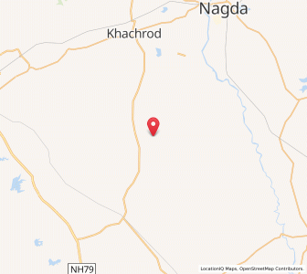 Map of Dhanasutha, Madhya Pradesh