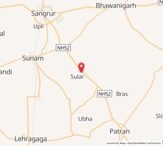 Map of Dhandoli, Punjab