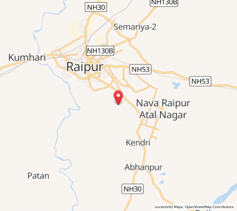 Map of Dhaneli, Chhattisgarh