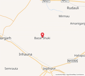 Map of Dhanesa, Uttar Pradesh