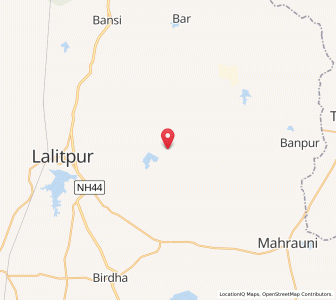 Map of Dhanga, Uttar Pradesh