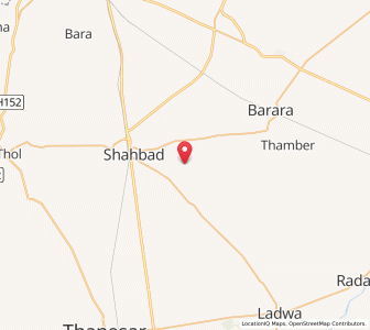 Map of Dhangali, Haryana